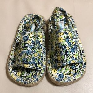 Floral Canvas Sandals